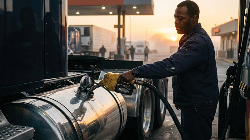 Fuel log + IFTA — Load Cabin trucking app for owner-operators